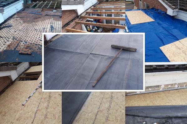 Rubber Flat Roof